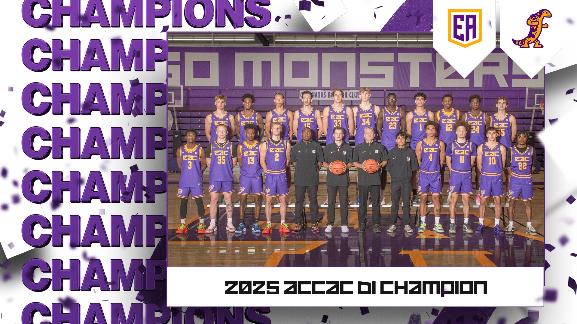 Basketball Dominates, Men Secure #1 Seed and ACCAC Championship Title