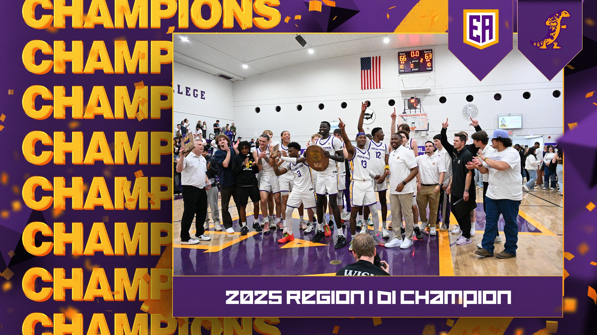 Monsters Capture Region I Championship in Thrilling Buzzer-Beater Finish