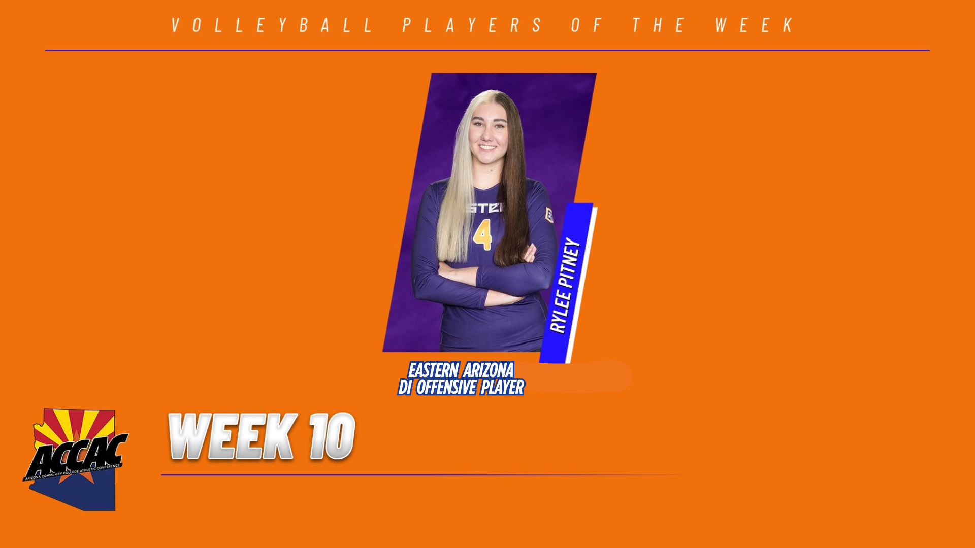 ACCAC Volleyball Players of the Week - Week 10