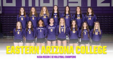 Eastern Arizona College wins Region I DI Volleyball Championship